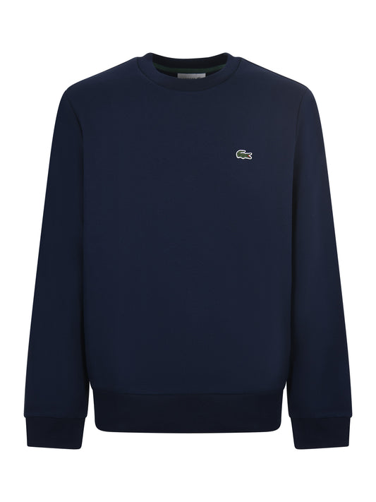 Lacoste Premium SweatShirt Embroidered- Mid Blue