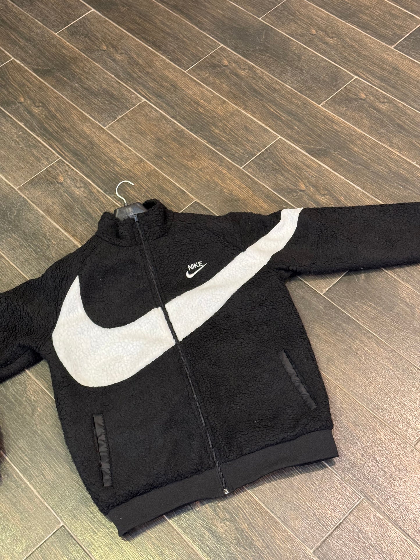 Nike Sherpa Jacket - Reversible 2in1 - Black