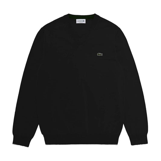 Lacoste Premium SweatShirt Embroidered- Black