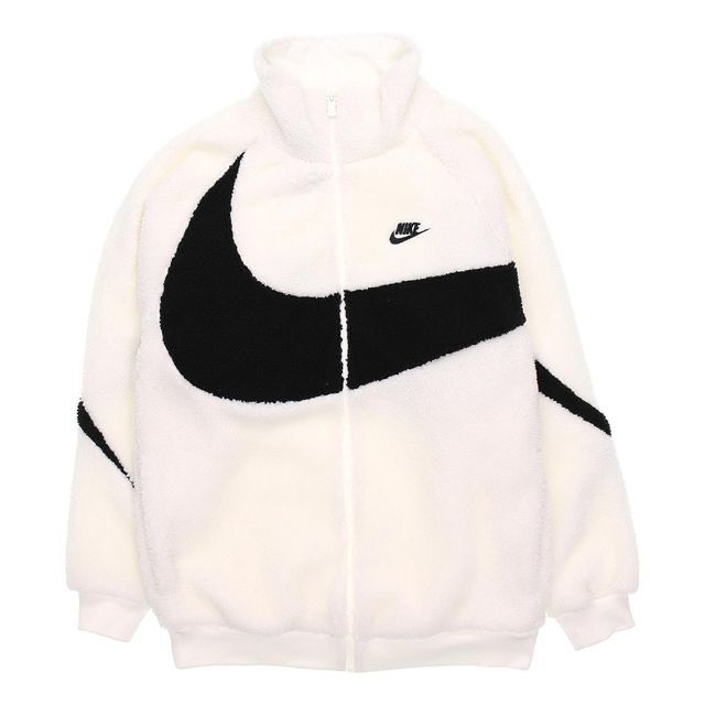 Nike Sherpa Jacket - Reversible 2in1 - White