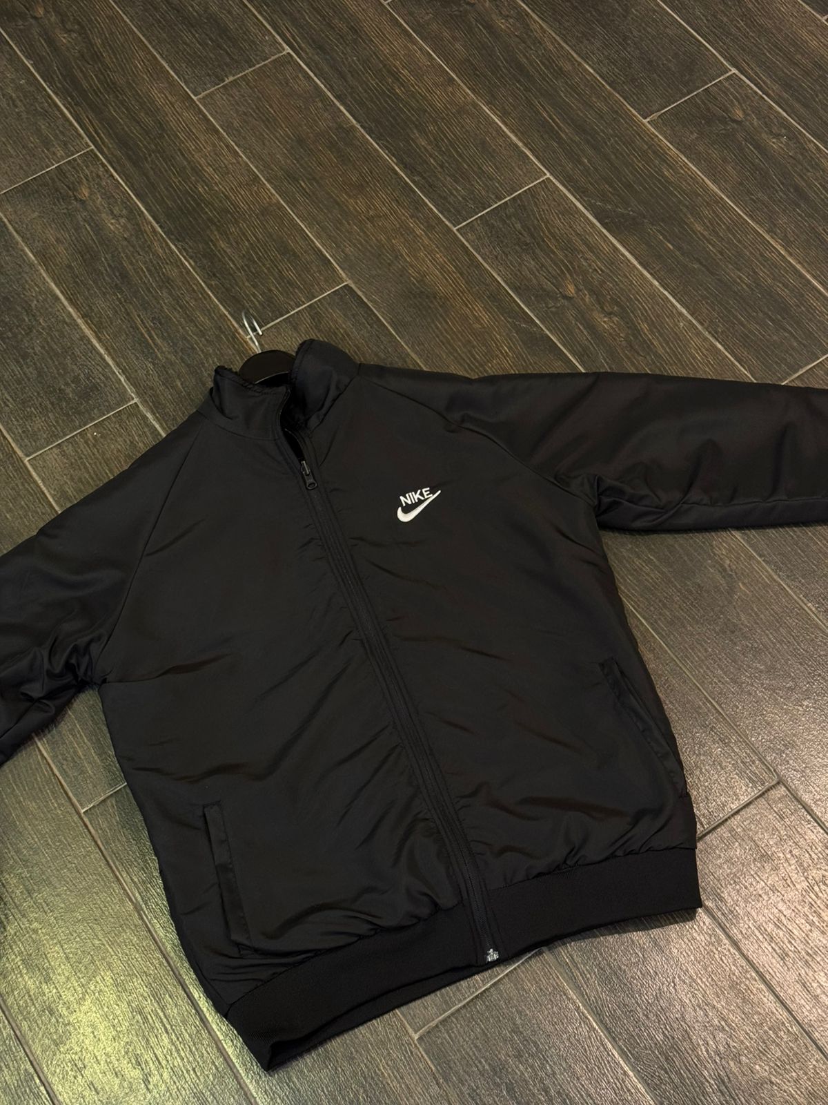 Nike Boa Sherpa Jacket – Black (Double-Sided)