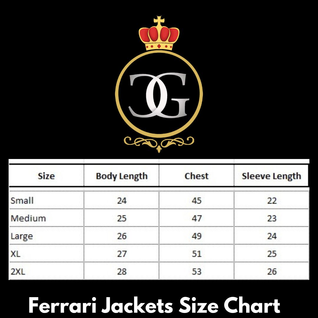 White Multi Ferrari F1 Jacket - Embroidered